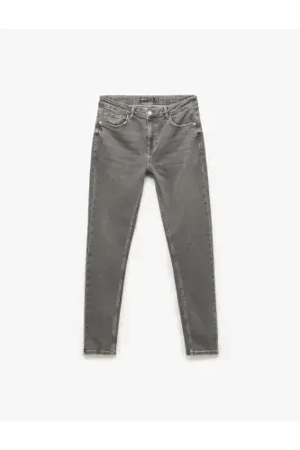 Oddiy Bel Paxtali Tor Beli Jins Shim - Mich - 4