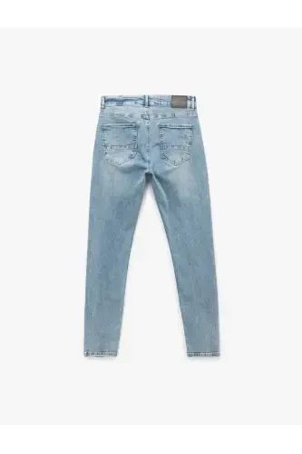 Oddiy Bel Paxtali Tor Betchali Jinsi Shim - Mich - 5