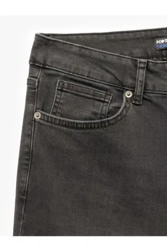 Oddiy Bel Paxtali Tor Shim Jinsi - Mich - 3