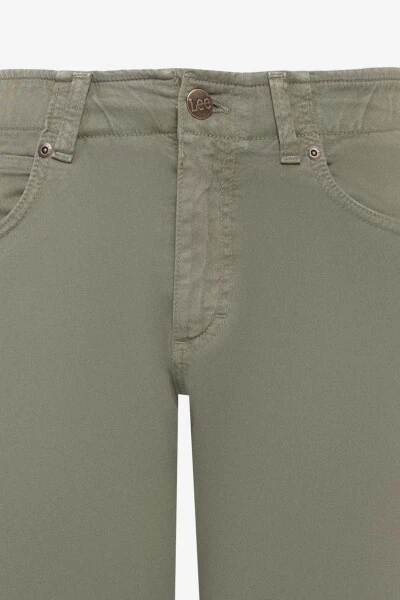 Oddiy bel qismi Slim Fit zaytun yashil erkaklar uchun Chino shimlari L72AA5708D31 ExtremeMotion Slim Pan - 3