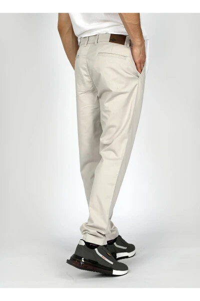 Oddiy Bel Slim Fit Kulrang Erkaklar Chino Shimini 242 LCM 221016 NEW CHINO 2 A. KULRANG - 4