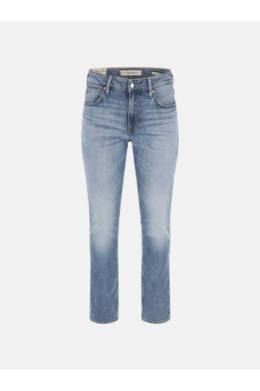 Oddiy belli oddiy ko'k rangli erkaklar uchun denim shimi M4RAS2D58M3R8TE_SLIM TAPERED - ECO - 5