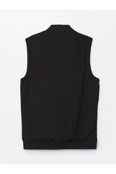 Oddiy kesilgan, dumaloq yoqali erkaklar trikotaj jileti. - 8