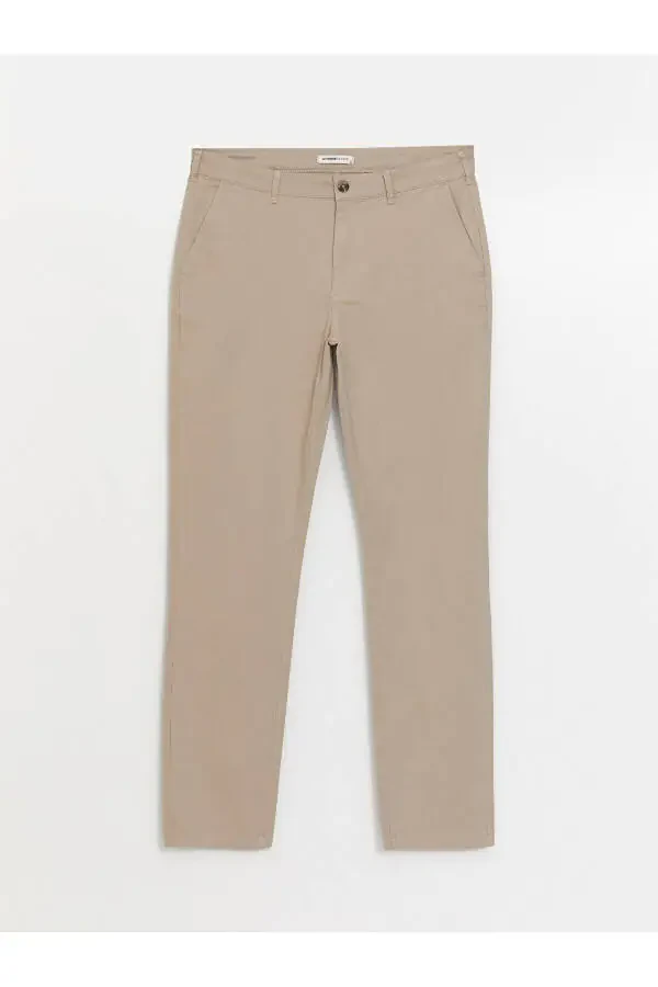 Oddiy kesilgan erkaklar uchun chino shim - 5