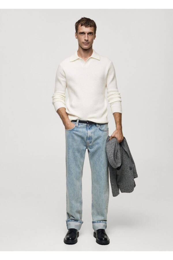 Oddiy kesilgan triko polo koʻylak - 2