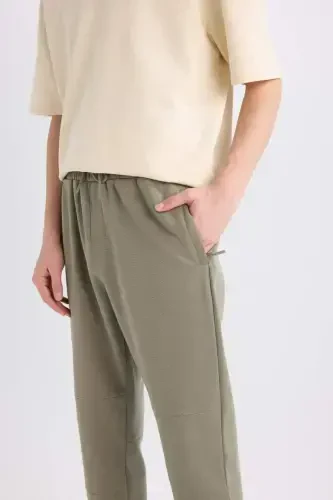 Oddiy kesim fermuarlı cho‘ntakli sport shimlari Ochqir Haki - 5