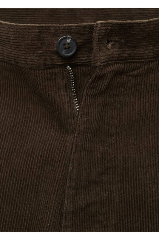 Oddiy kesimda baxmalli jun materialidan shim - 7