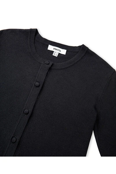 Oddiy triko kardigan - 4