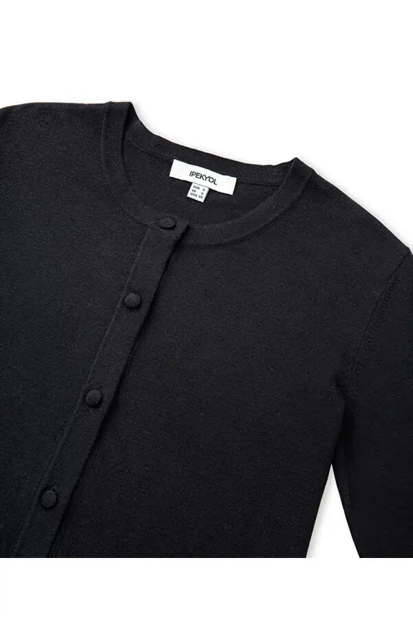 Oddiy triko kardigan - 4