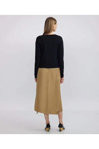 Oddiy triko kardigan - 6