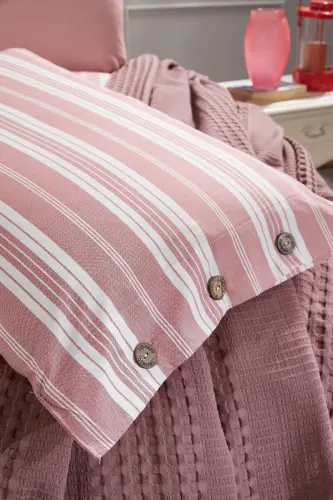 ОДНОМЕСТНЫЙ 3-ЧАСТНЫЙ НАБОР ПИКЕ ESTIVO-пудра - 5