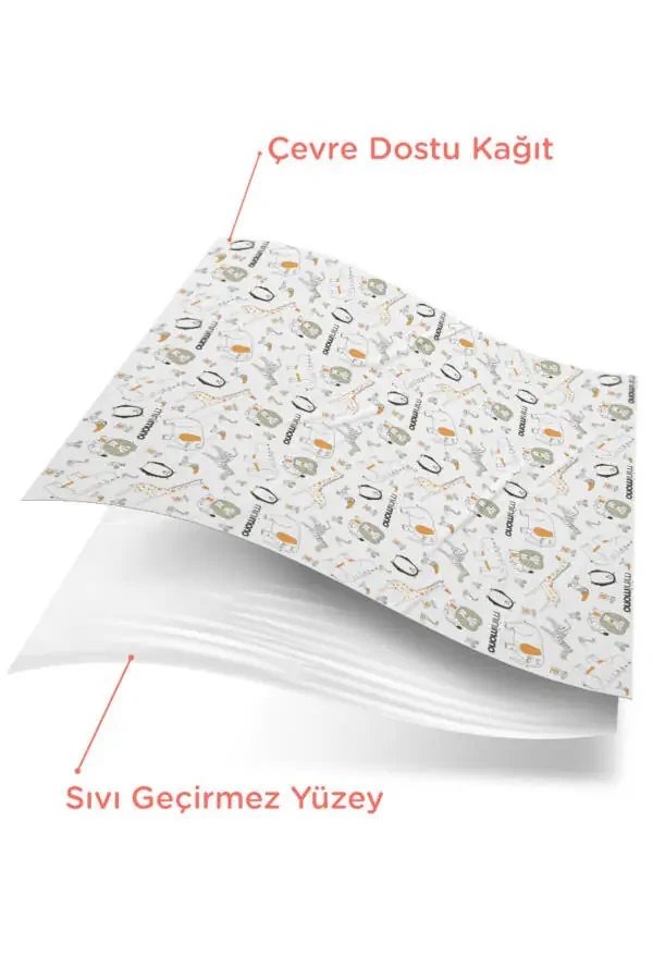 Одноразовые защитные покрытия для детского стульчика и игрового коврика - 1 рулон, 10 штук - 5