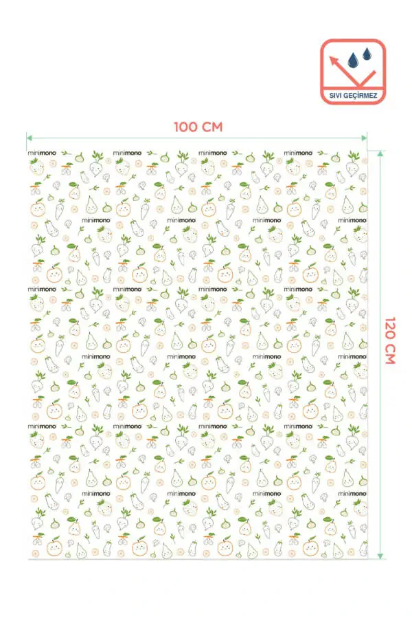 Одноразовые защитные покрытия для детского стульчика и игрового коврика - 1 рулон, 10 штук - 5