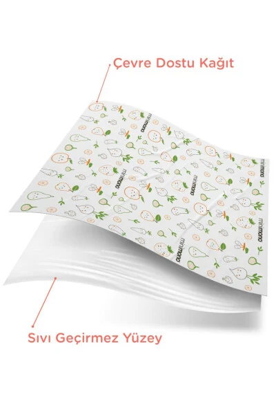 Одноразовые защитные покрытия для детского стульчика и игрового коврика - 1 рулон, 10 штук - 8