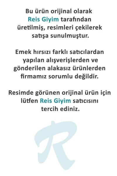 Однотонное платье для намаза с платком из 100% хлопка - REİSA (1)