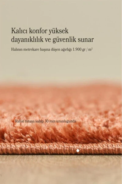 Однотонный кремовый мягкий мех плюшевый коврик Shaggy для гостиной, комнаты отдыха, коврик для кухни - 5