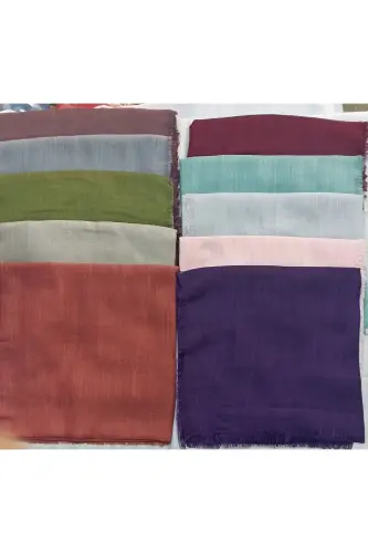 Однотонный платок с бахромой и принтом для хаджа, умры, подарка, приданого из хлопчатобумажной ткани (цена за 10 штук) 