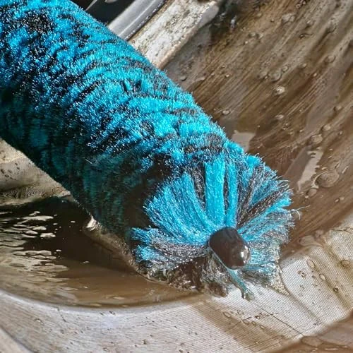 oesee 7PCS Car Wheel Rims Detail Cleaning PRO Wash Kit, Wheel Wash Mitt, Tire Brush, 2PCS Soft Woolies Wheels Brush, Detailing Brush, and Tire Dressing Pads, Microfiber Dry Towel Scratch-Free Cleaning - oesee (1)