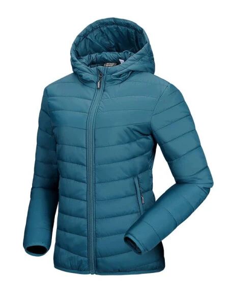 Off Road Ventures Women's Lightweight Puffer Jacket Packable Waterproof Hooded Winter Quilted Puffer Coat for Traveling Snow Ski - OFF ROAD VENTURES