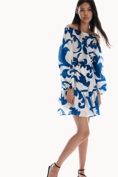 Off-shoulder dress - H&M (1)