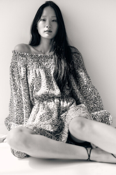 Off-shoulder dress - H&M (1)