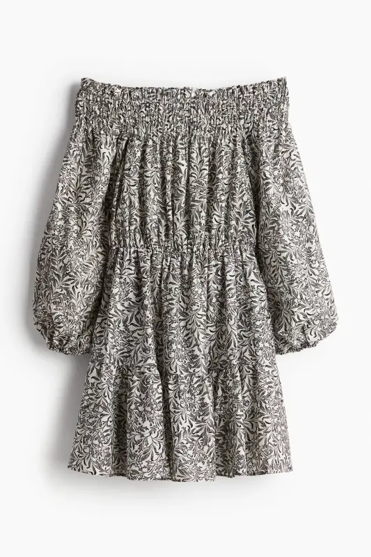 Off-shoulder dress - H&M