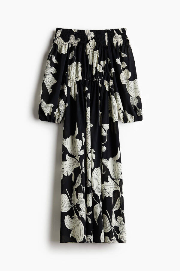 Off-shoulder dress with a gathered bodice - 3