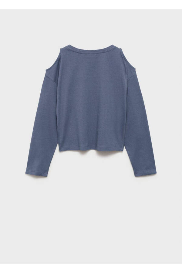 Off-the-shoulder cotton tee - 2