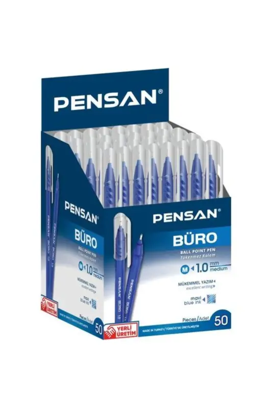 Office Ballpoint Pen 1mm 2270 50 Pack - GENEL MARKALAR
