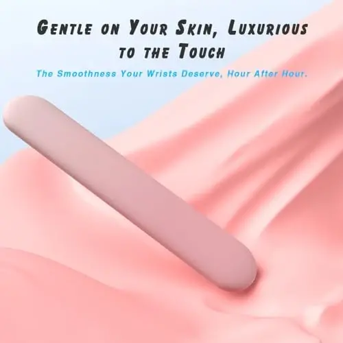 Office Mousepad with Gel Wrist Support - Ergonomic Gaming Desktop Mouse Pad Wrist Rest - Design Gamepad Mat Rubber Base for Laptop Computer -Silicone Non-Slip Special-Textured Surface (18Green Set) - 6