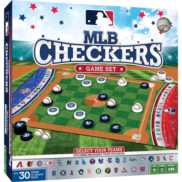Официально лицензированная настольная игра MLB League-MLB в шашки для семей и детей от 6 лет. - Modazone (1)