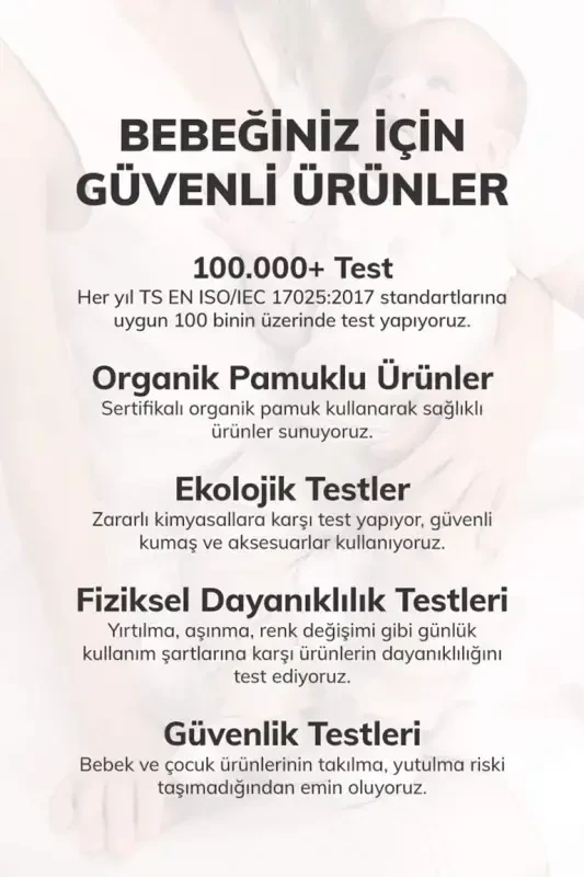 O'g'il bola uchun bel qismi rezinkali, to'g'ri bichimli gabardin shim - Haki - 5