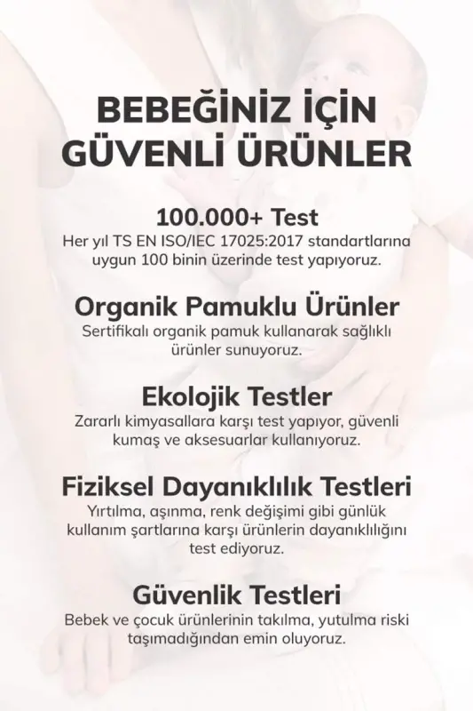 O'g'il bola uchun bel qismi rezinkali, to'g'ri bichimli gabardin shim - Haki - 5