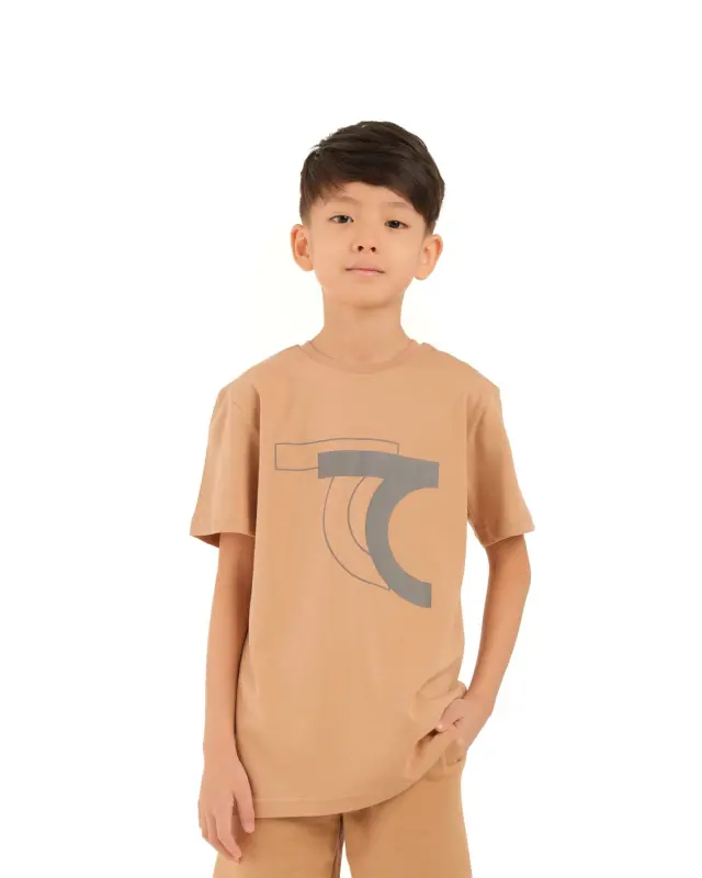 O'g'il bolalar futbolkasi - BEJ (BEIGE) - 1