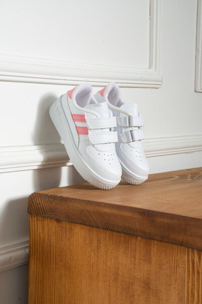 O'g'il bolalar, qiz bolalar, bolalar, chaqaloqlar va unisex uchun Velcro yopiladigan maktab poyabzali, krossovkalar va sport poyabzallari (20-35 o'lcham). - ALBISHOES (1)