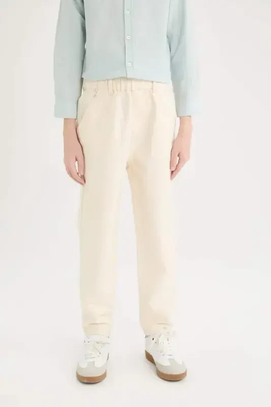 O'g'il bolalar uchun Balloon Fit standart shimli Twill shimlari B6709a824sp - 5