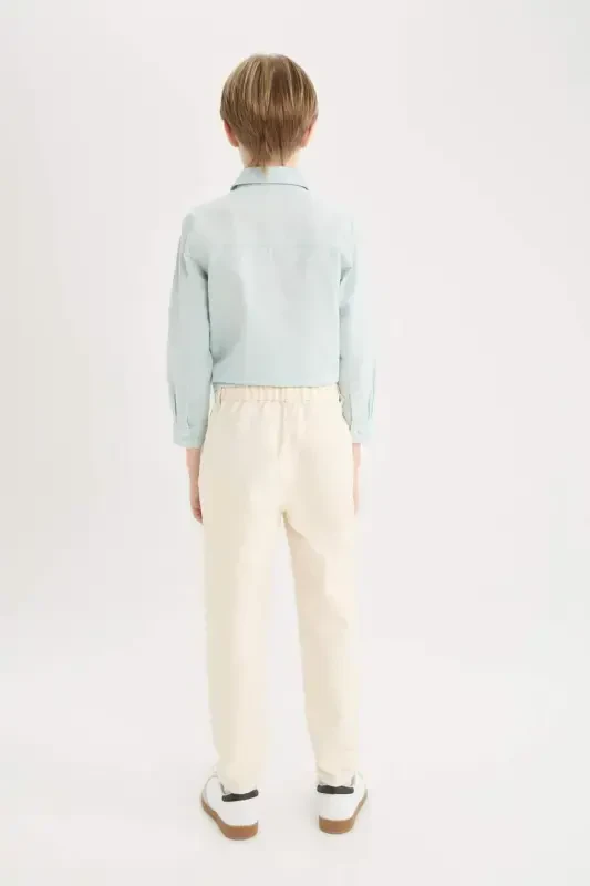 O'g'il bolalar uchun Balloon Fit standart shimli Twill shimlari B6709a824sp - 8