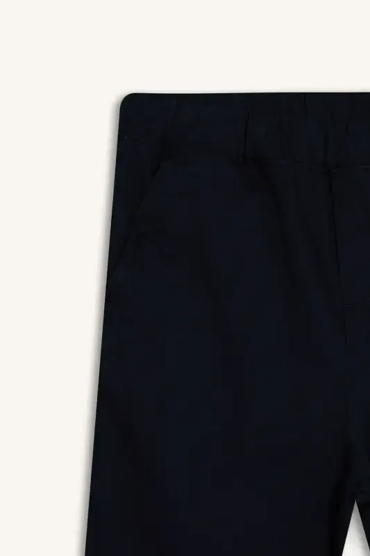 O'g'il bolalar uchun ko'k rangli gabardin maktab shimlari T8850a623au - 2