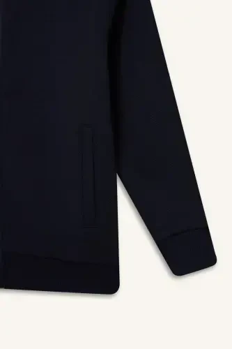 O'g'il bolalar uchun kollej yoqali bomber ko'ylagi D2803A824AU - 7