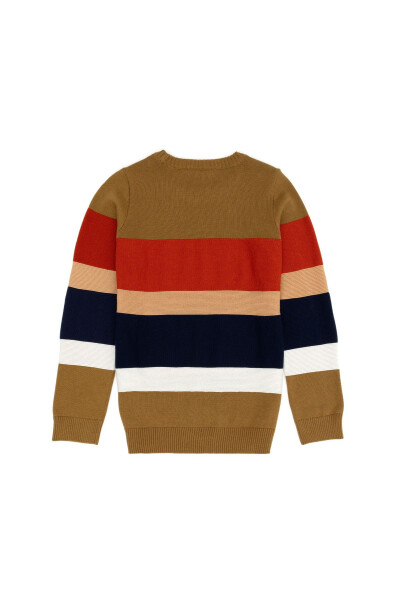O'g'il bolalar uchun ochiq xaki rangli bisiklet yoqasi ko'ylagi 50271362-VR183 - U.S. POLO ASSN. (1)