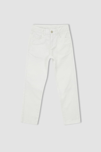 O'g'il bolalar uchun oq gabardin shim Tyc00398959998 - 7