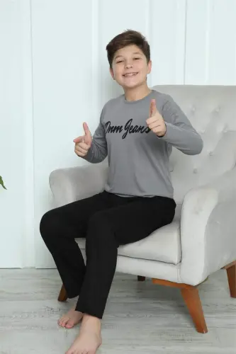 O‘g‘il bolalar uchun penye pijama to‘plami 20416 - 3