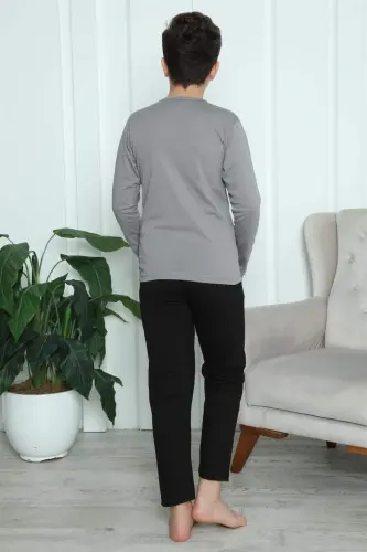 O‘g‘il bolalar uchun penye pijama to‘plami 20416 - 14