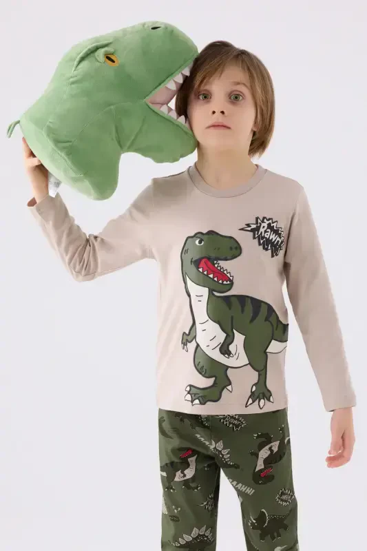 O'g'il bolalar uchun pijama to'plami Qum RP3428-2 - 2