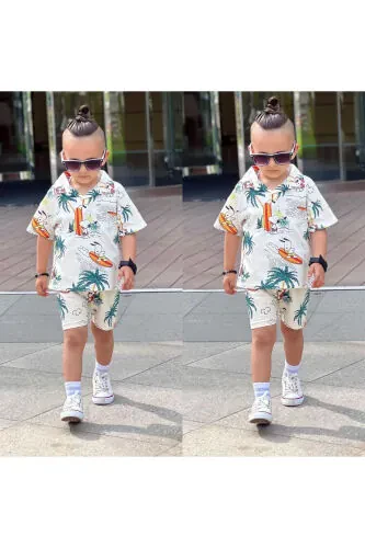 O'g'il bolalar uchun Snoopy shortilar to'plami 11518 - RAPAPA (1)