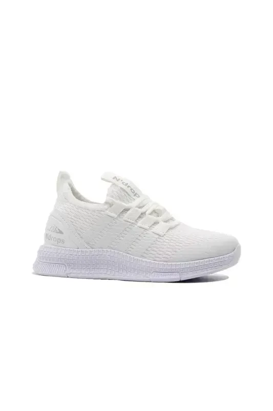 O'g'il qiz bolalar chaqaloq engil egiluvchan yumshoq ortopedik kundalik bezatilgan bog'langan snickers sport poyabzali - N DROPS