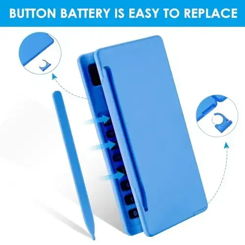 IPepul Scientific Calculators for Students, Blue Math Calculator with Notepad,10-Digit Large Screen, Classroom Must Haves for Middle High School Supplies & College （Blue） - 4