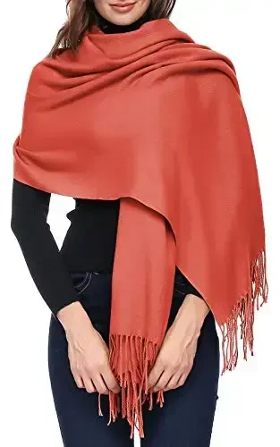 OHAYOMI Womens Thick Oversized PasModazoneina Shawl Wrap Scarves Soft Winter Warm Blanket - OHAYOMI