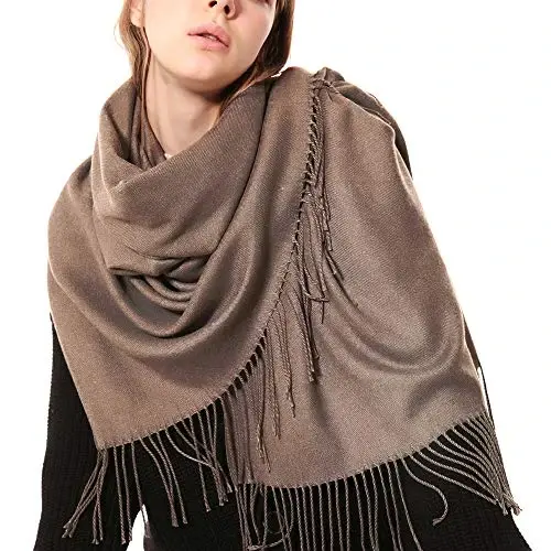 OHAYOMI Womens Thick Oversized PasModazoneina Shawl Wrap Scarves Soft Winter Warm Blanket - 1