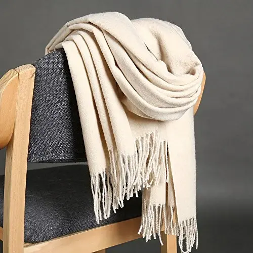 OHAYOMI Womens Thick Oversized PasModazoneina Shawl Wrap Scarves Soft Winter Warm Blanket - 4